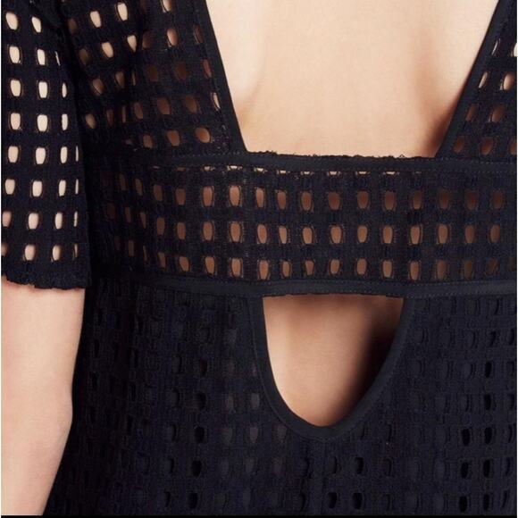 BCBGeneration Black Backless Mini Dress LBD Cocktail Party Sexy Size Small - Picture 8 of 12